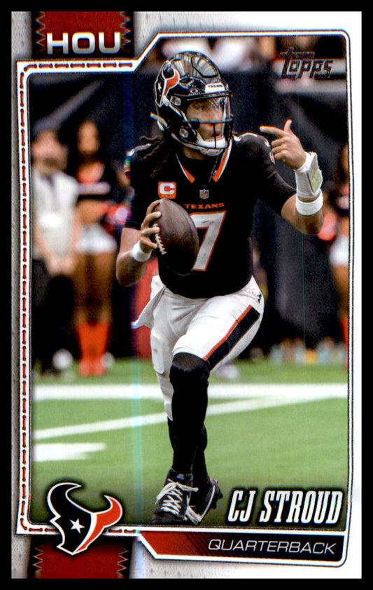 2026 Topps Flagship Football Base #80 CJ Stroud