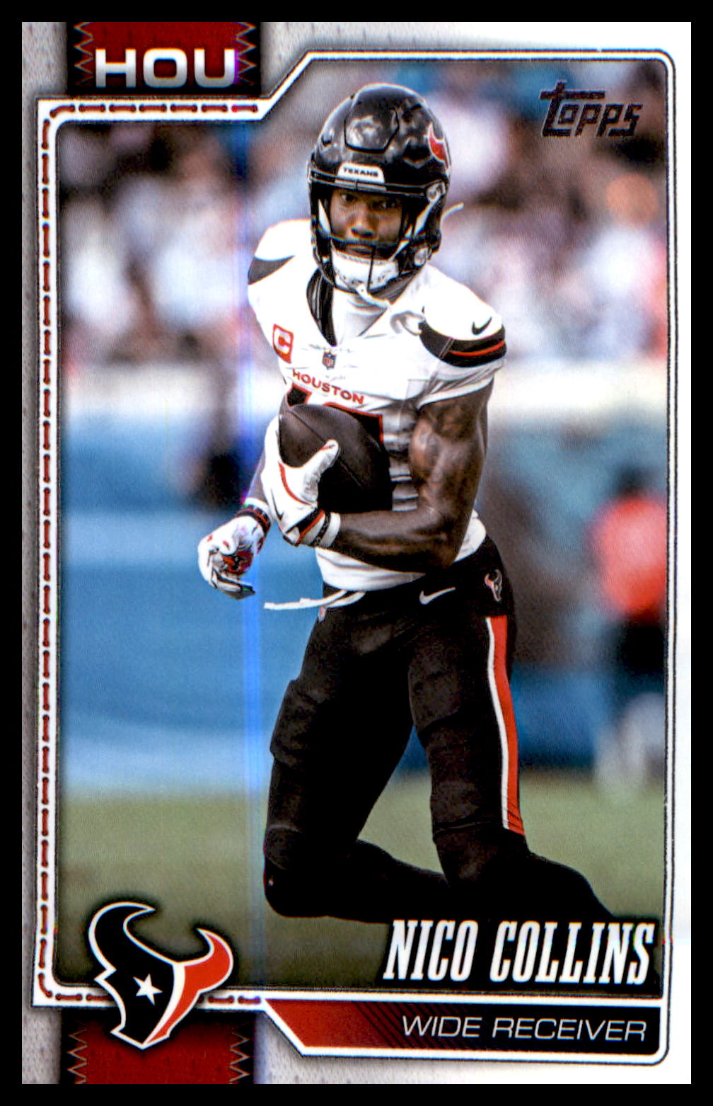 2026 Topps Flagship Football Base #83 Nico Collins