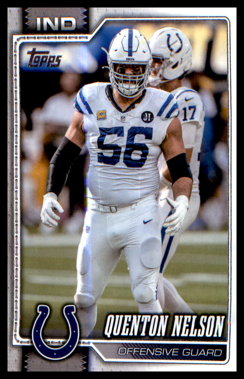 2026 Topps Flagship Football Base #84 Quenton Nelson