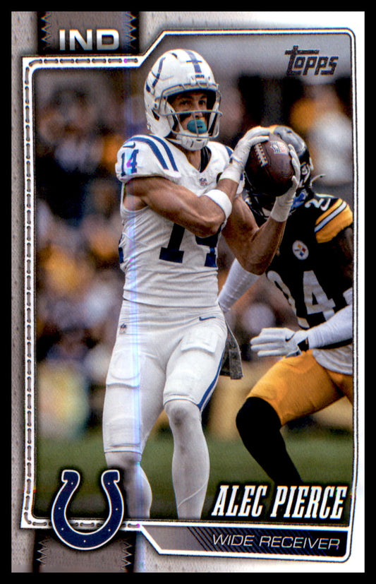 2026 Topps Flagship Football Base #87 Alec Pierce