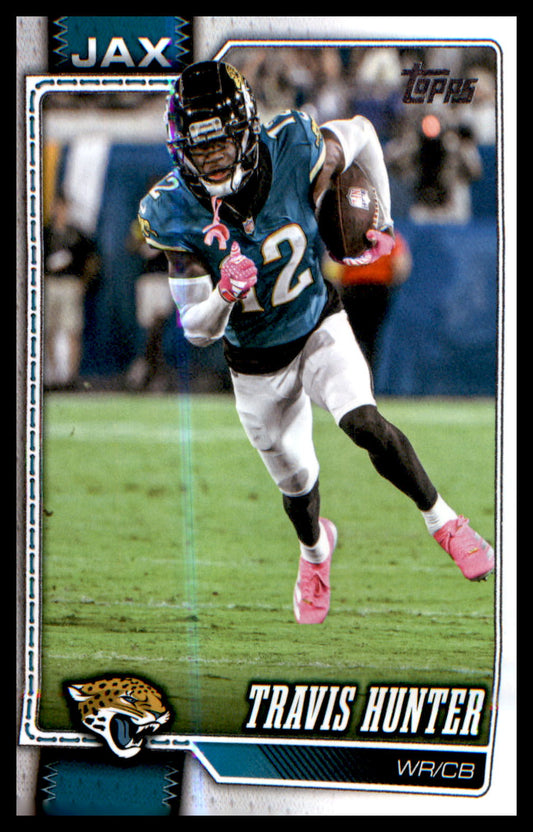 2026 Topps Flagship Football Base #90 Travis Hunter