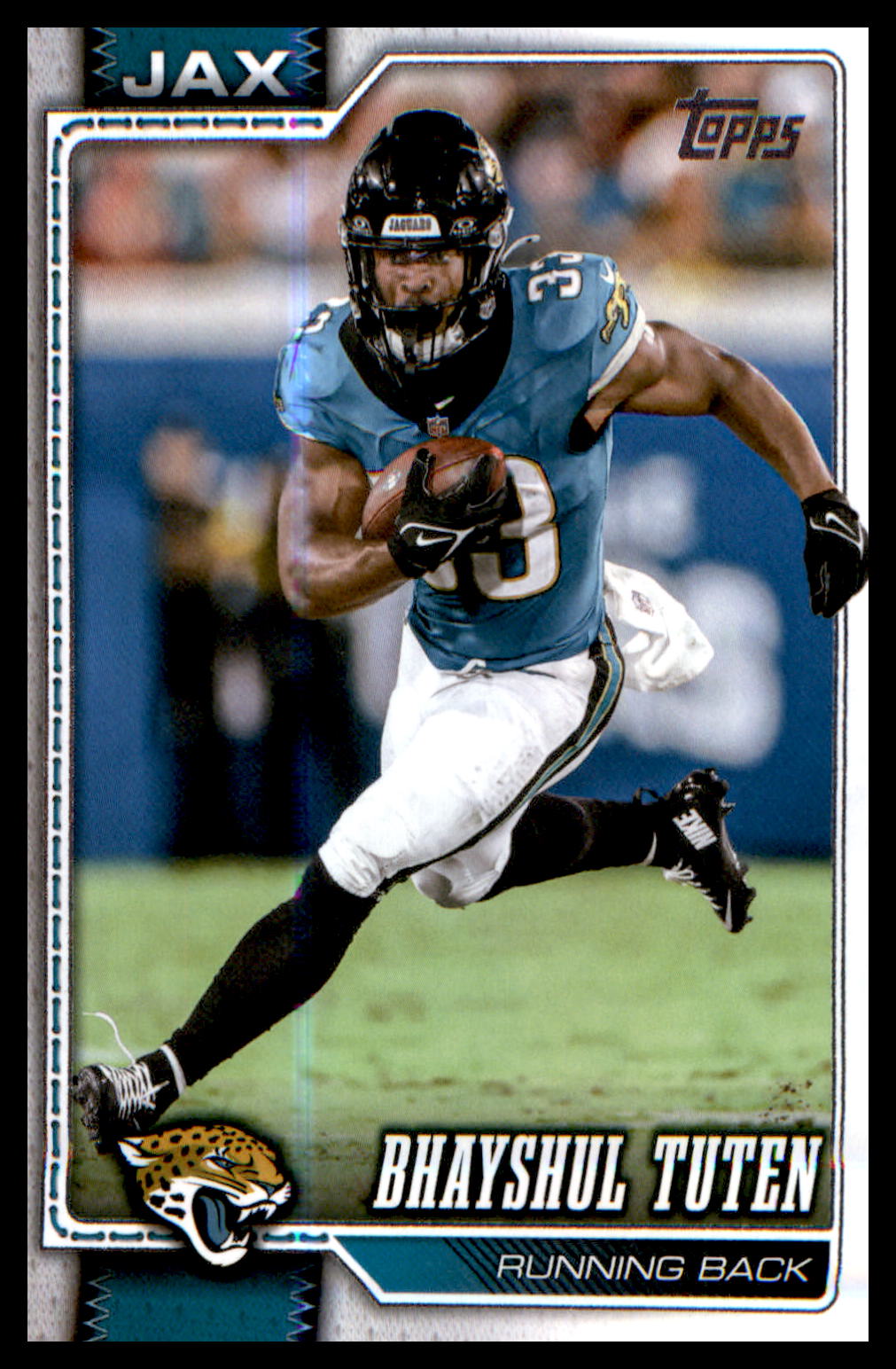 2026 Topps Flagship Football Base #91 Bhayshul Tuten
