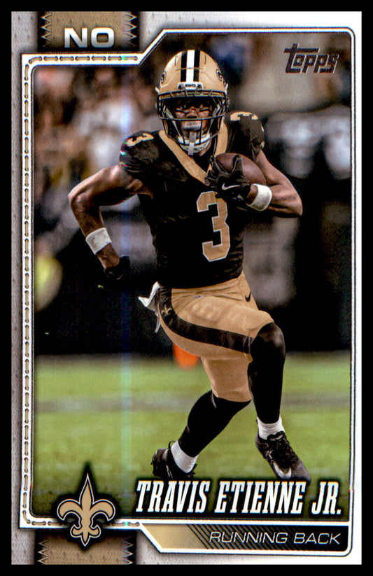 2026 Topps Flagship Football Base #93 Travis Etienne Jr.