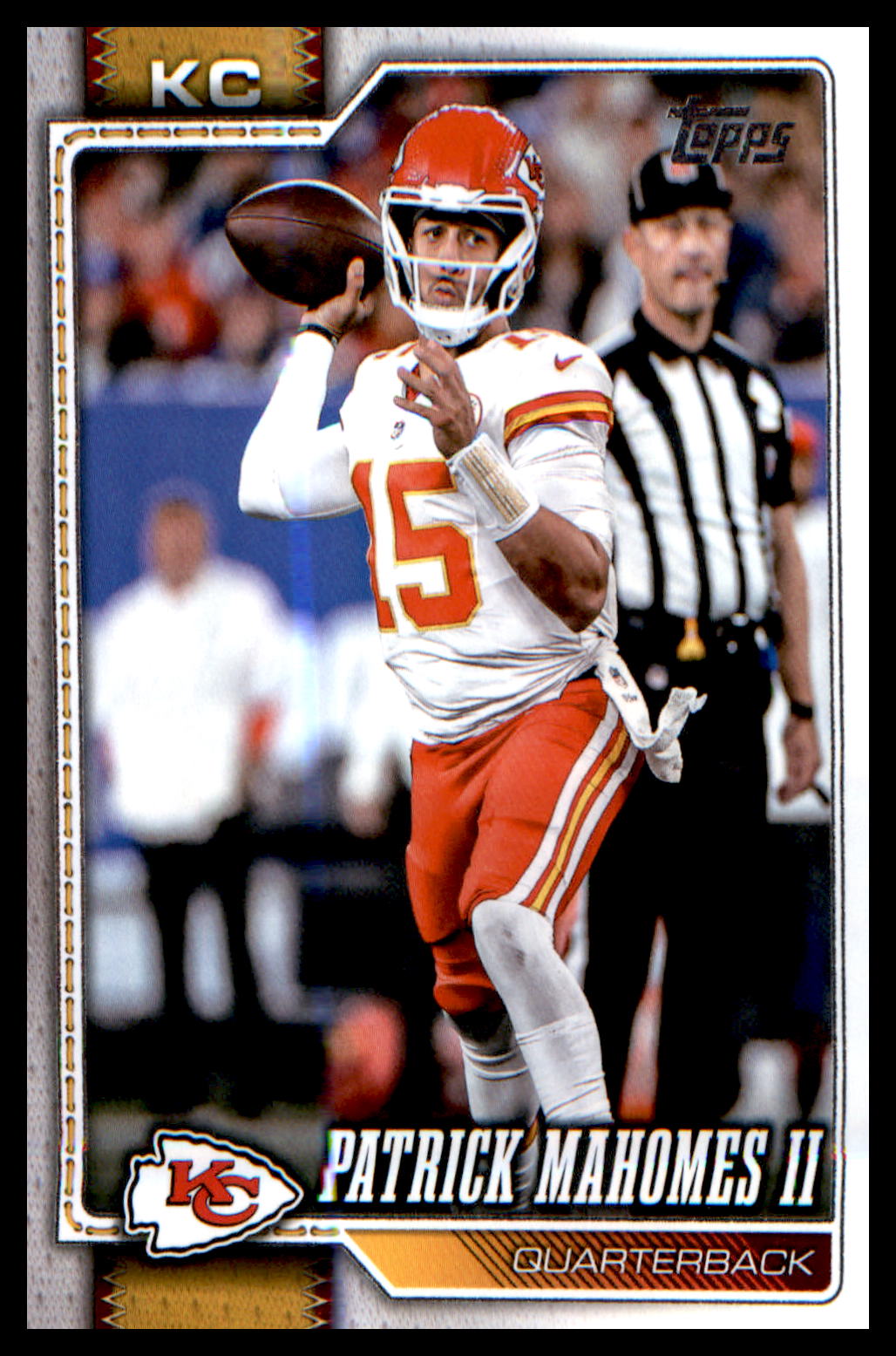 2026 Topps Flagship Football Base #97 Patrick Mahomes II