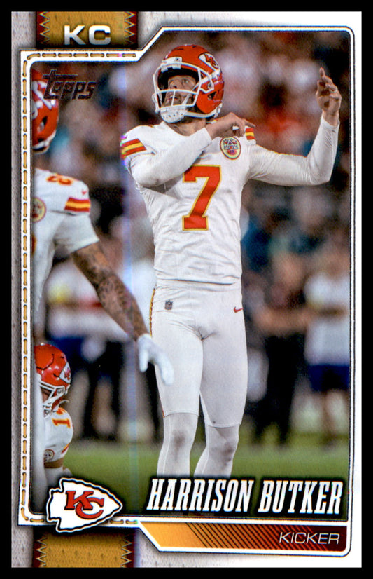 2026 Topps Flagship Football Base #98 Harrison Butker