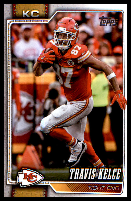 2026 Topps Flagship Football Base #100 Travis Kelce