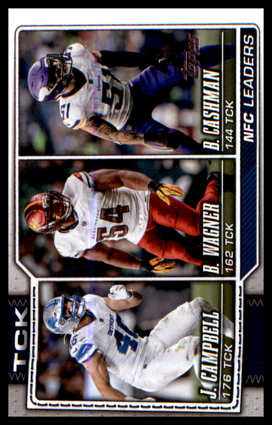 2026 Topps Flagship Football #289 NFC Tackle Leaders