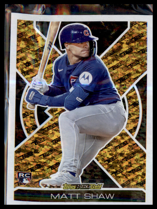 2025 Topps Update Topps Black Gold #BG-7 Matt Shaw