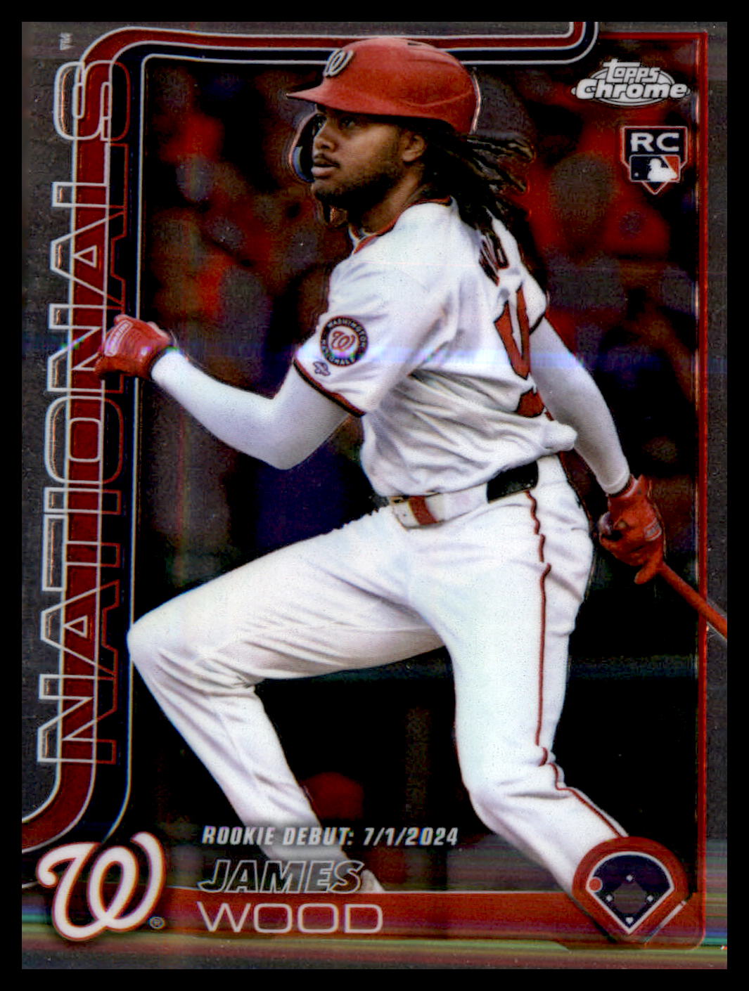 2025 Topps Chrome Update #USC95 James Wood