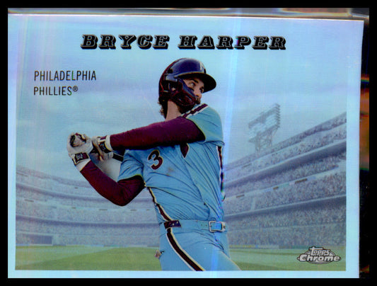 2025 Topps Chrome Platinum 1955 Topps Rails and Sails #55RS-20 Bryce Harper