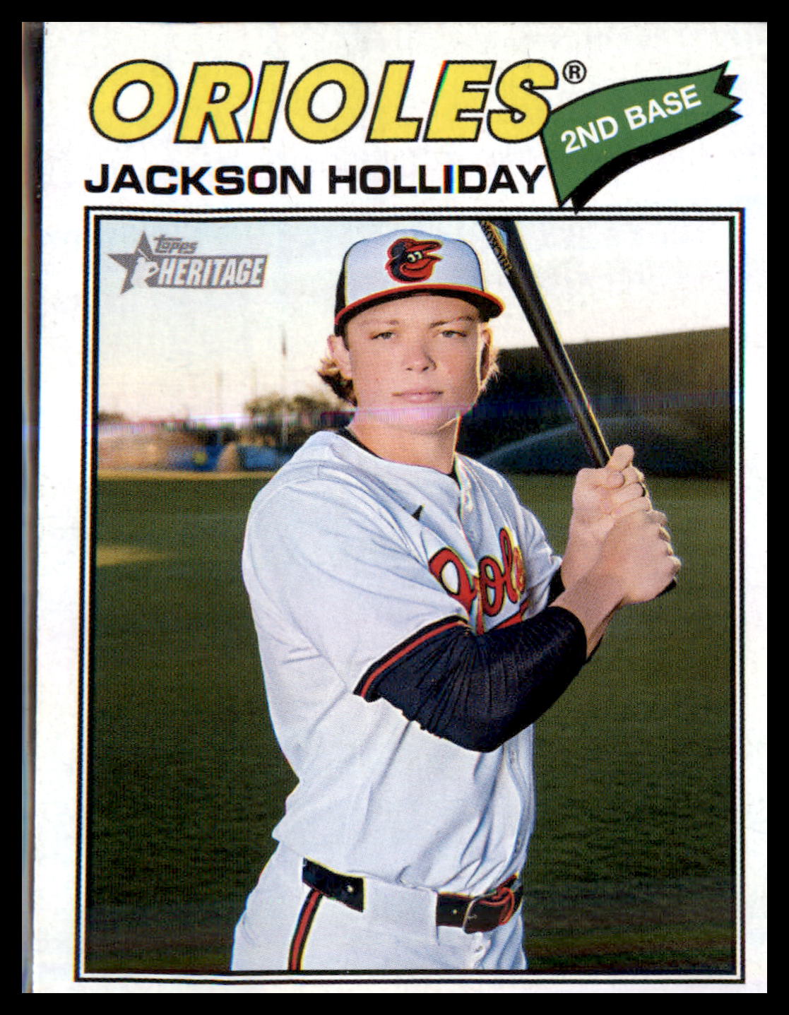 2026 Topps Heritage #218 Jackson Holliday
