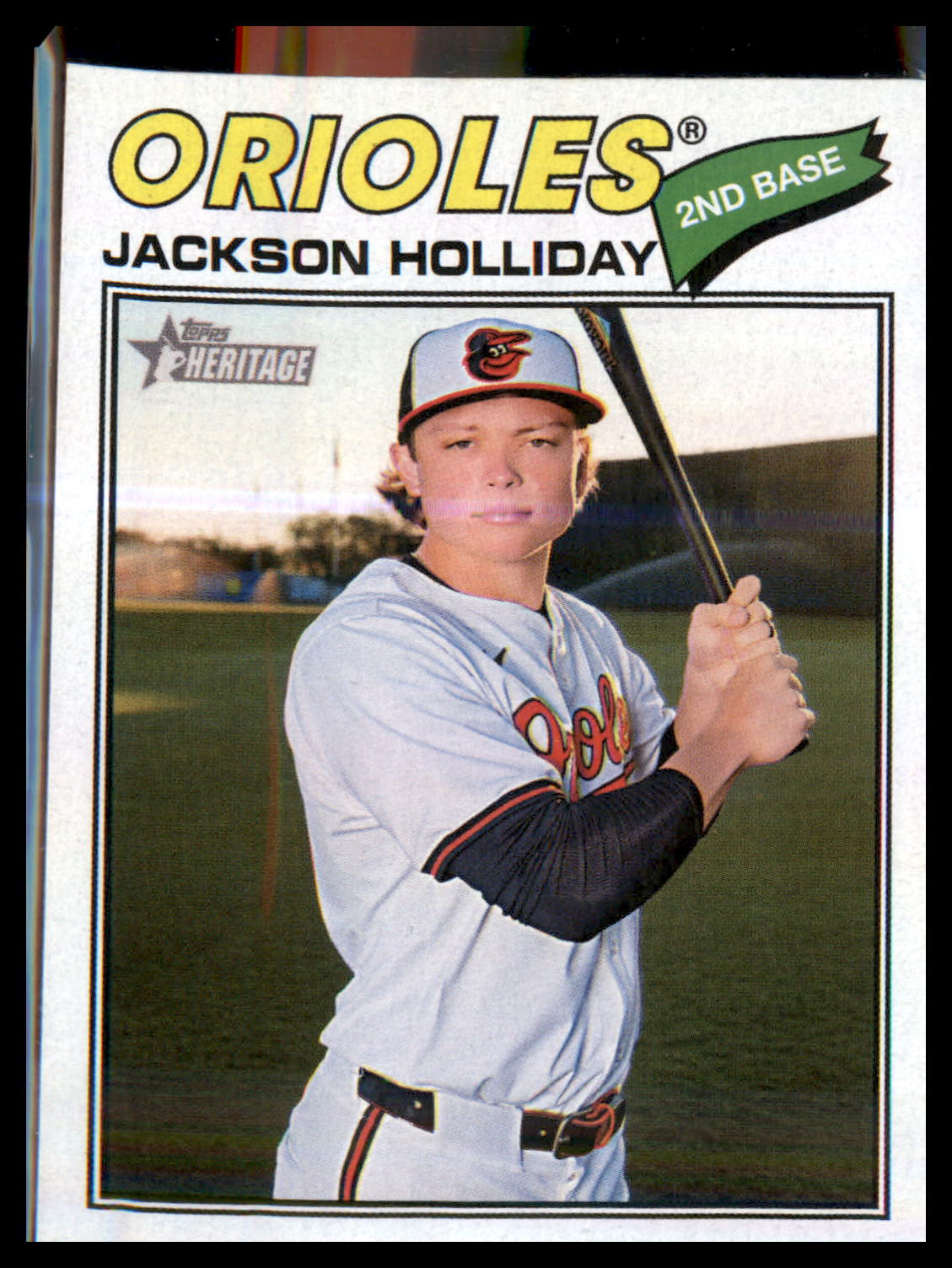2026 Topps Heritage #218 Jackson Holliday