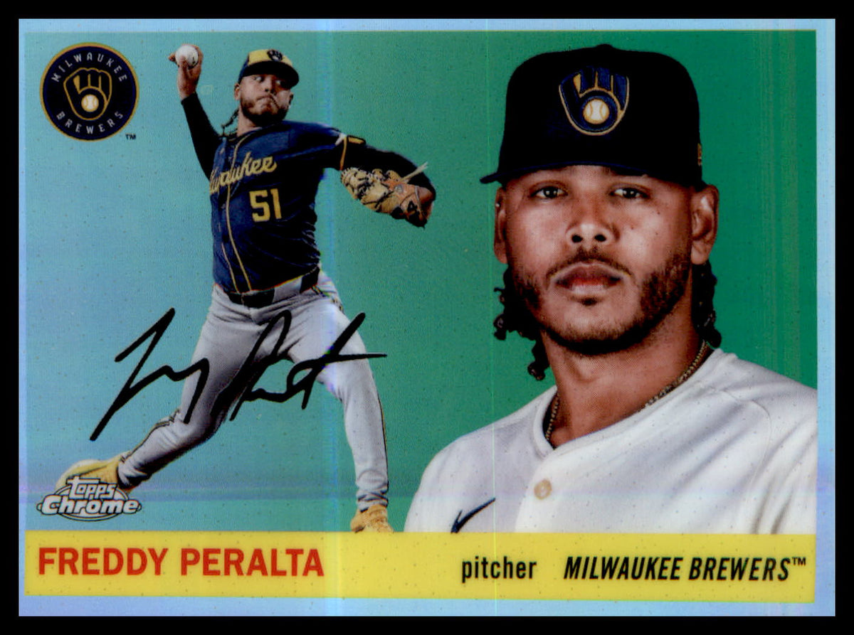 2025 Topps Chrome Platinum Refractors #28 Freddy Peralta