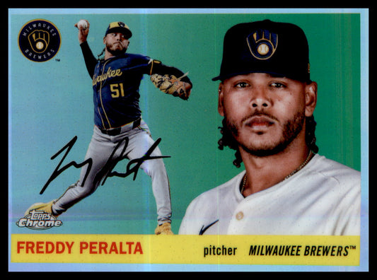 2025 Topps Chrome Platinum Refractors #28 Freddy Peralta