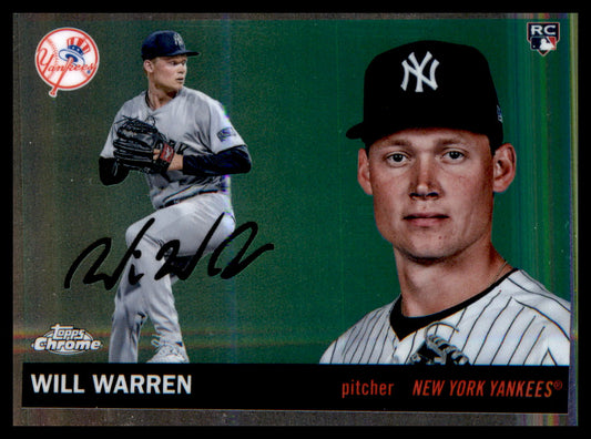 2025 Topps Chrome Platinum #294 Will Warren RC RC