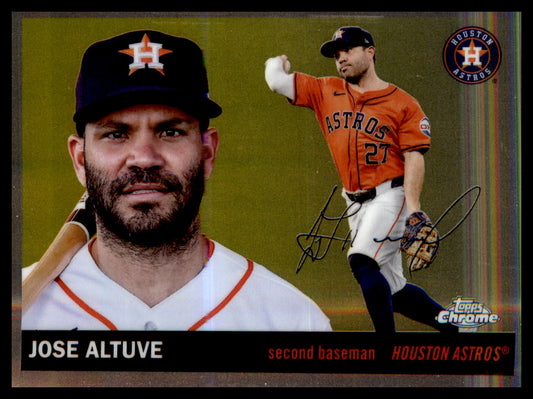 2025 Topps Chrome Platinum #13 Jose Altuve