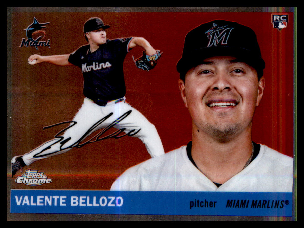 2025 Topps Chrome Platinum #308 Valente Bellozo RC RC