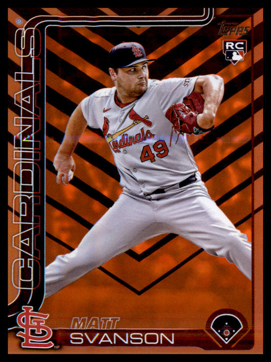 2025 Topps Update Holiday #US293 Matt Svanson RC RC