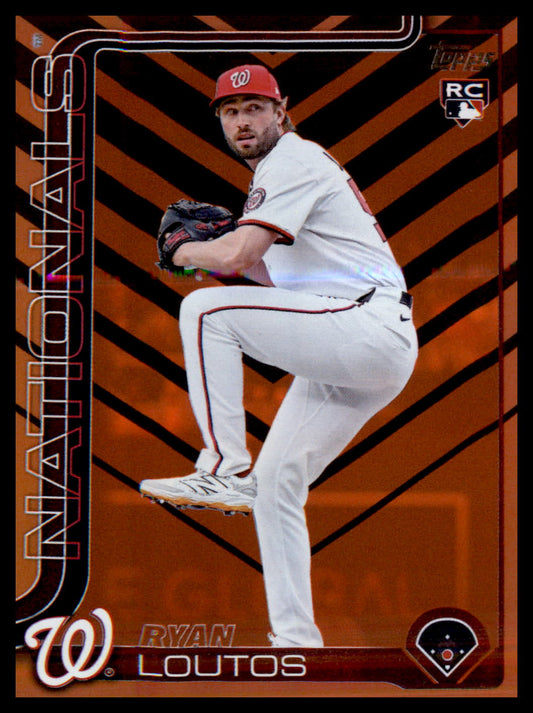 2025 Topps Update Holiday #US202 Ryan Loutos RC RC