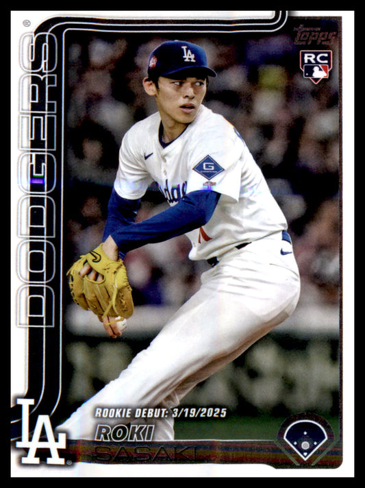 2025 Topps Update #US199 Roki Sasaki