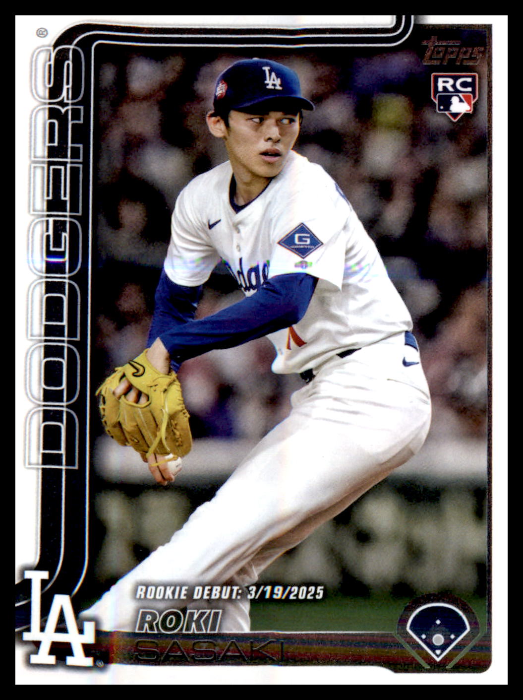 2025 Topps Update #US199 Roki Sasaki