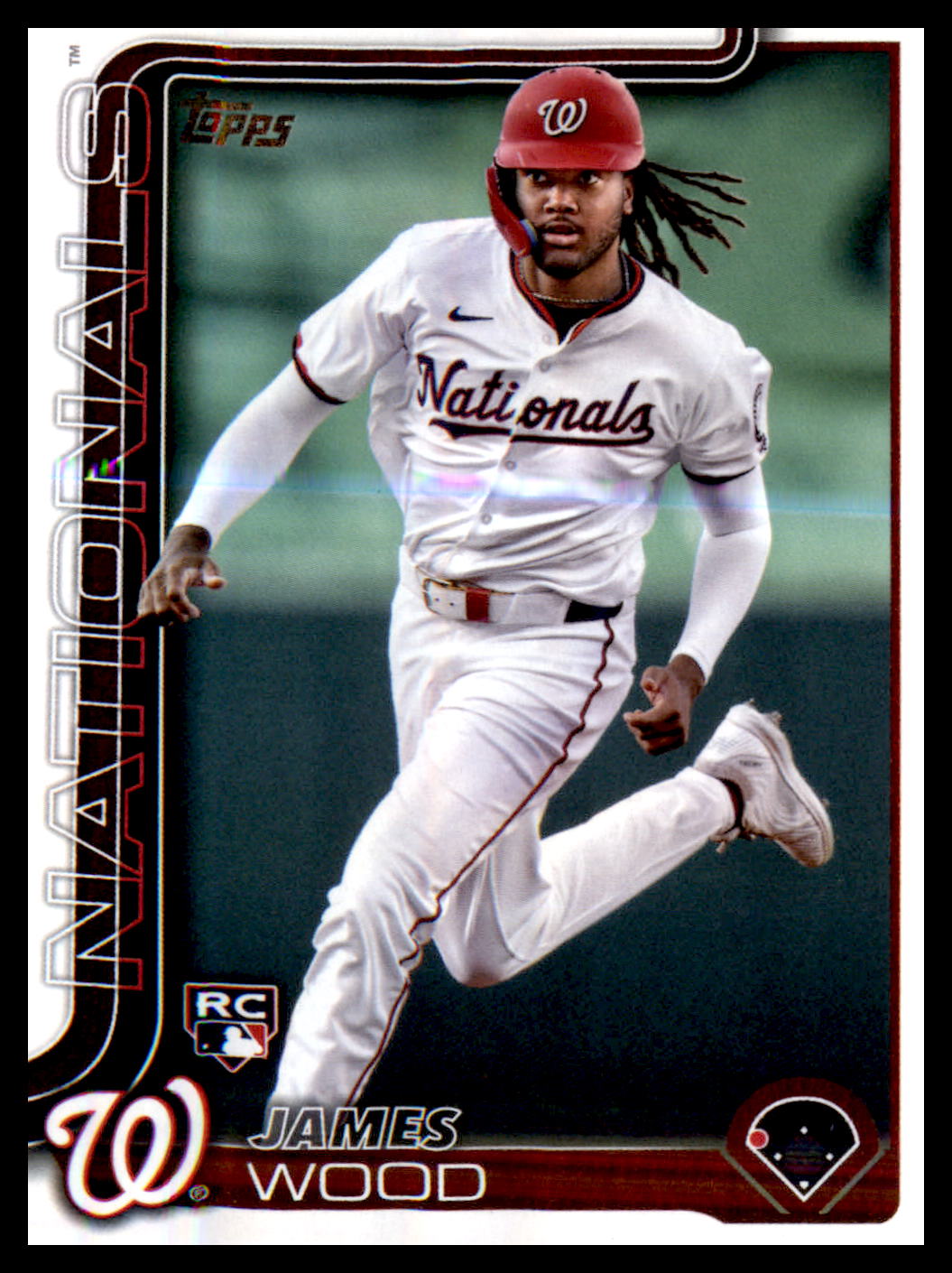 2025 Topps #181 James Wood RC RC