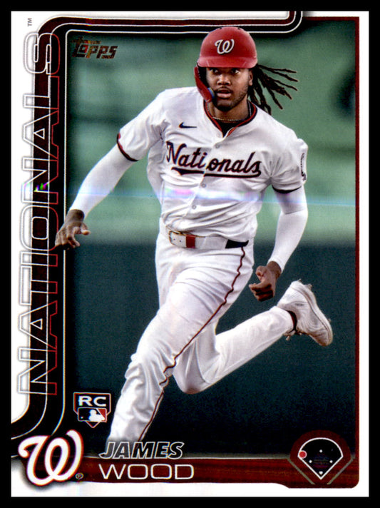 2025 Topps #181 James Wood RC RC