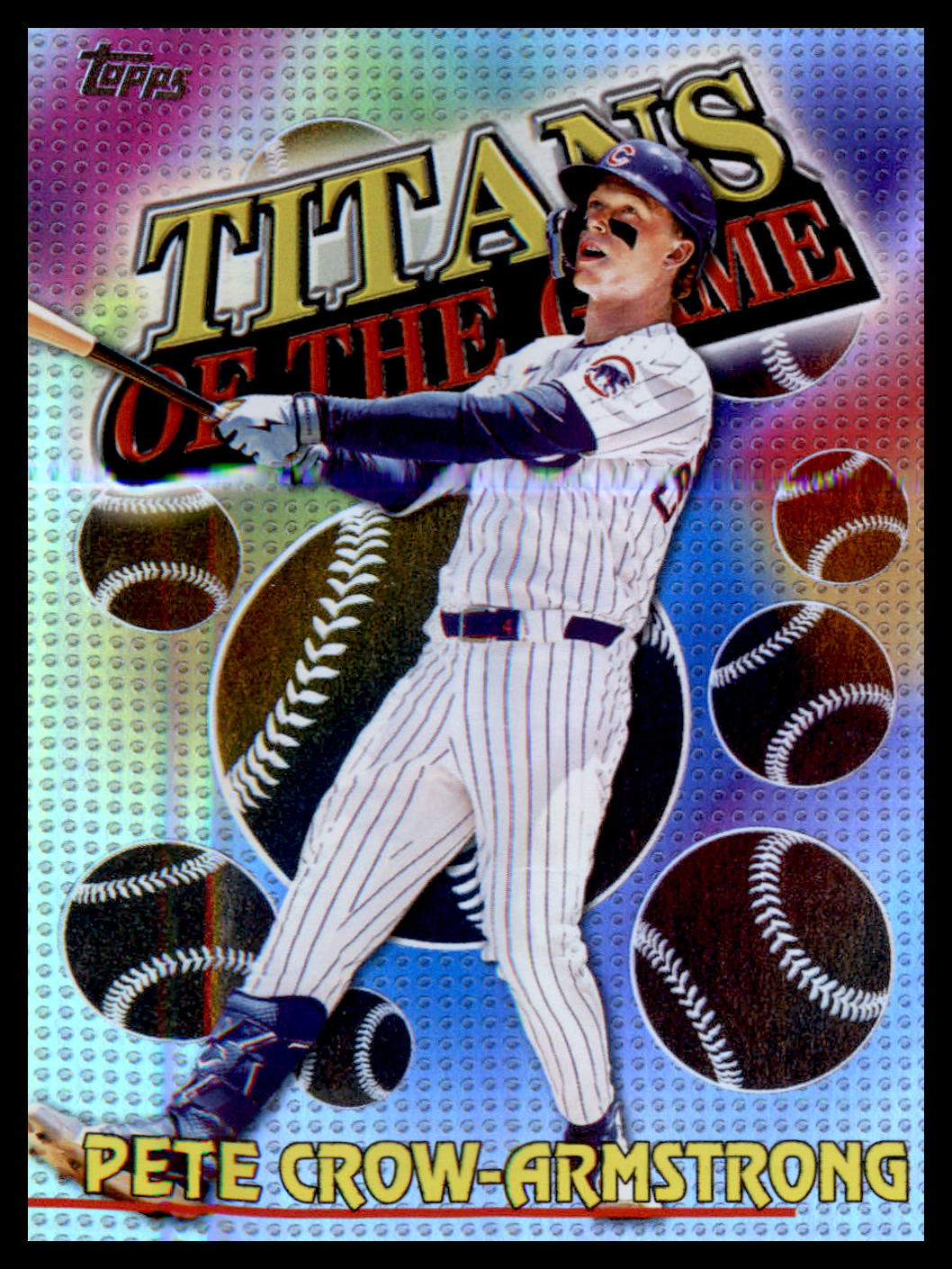 2026 Topps Titans of the Game #TOG-13 Pete Crow-Armstrong