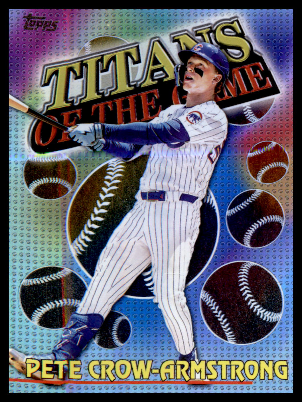 2026 Topps Titans of the Game #TOG-13 Pete Crow-Armstrong