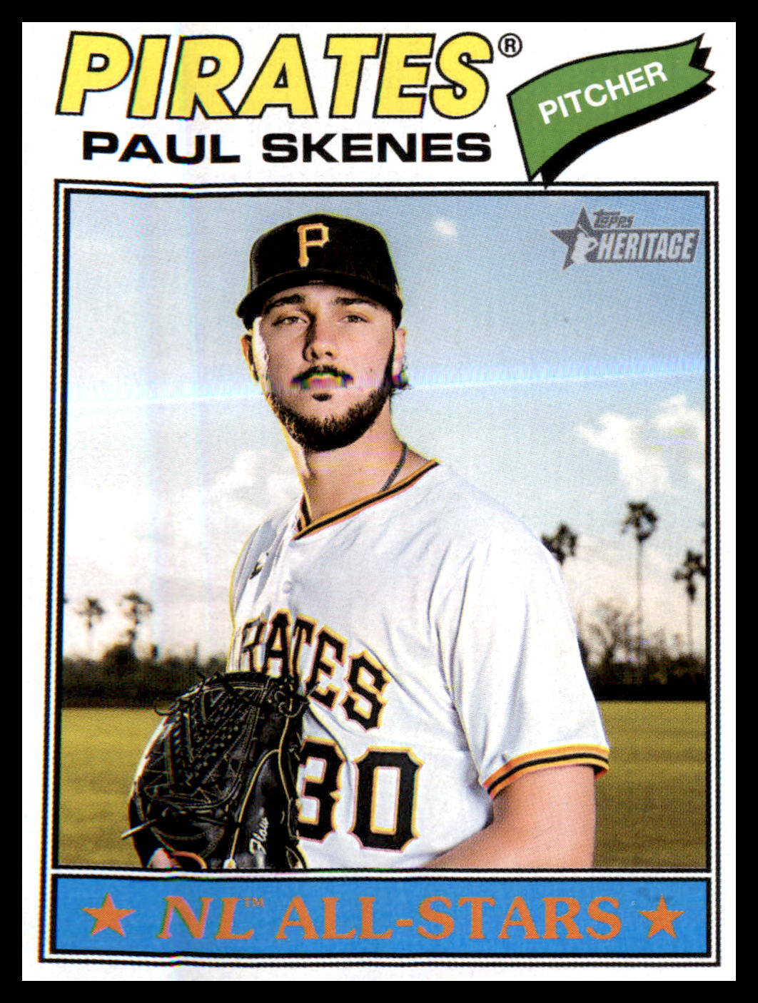 2026 Topps Heritage #33 Paul Skenes