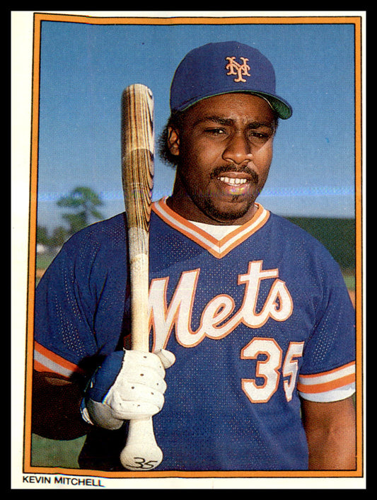 1987 Topps All-Star Set Collector's Edition (Glossy Send-Ins) #50 Kevin Mitchell