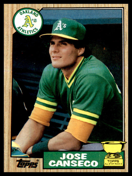 1987 Topps #620 Jose Canseco