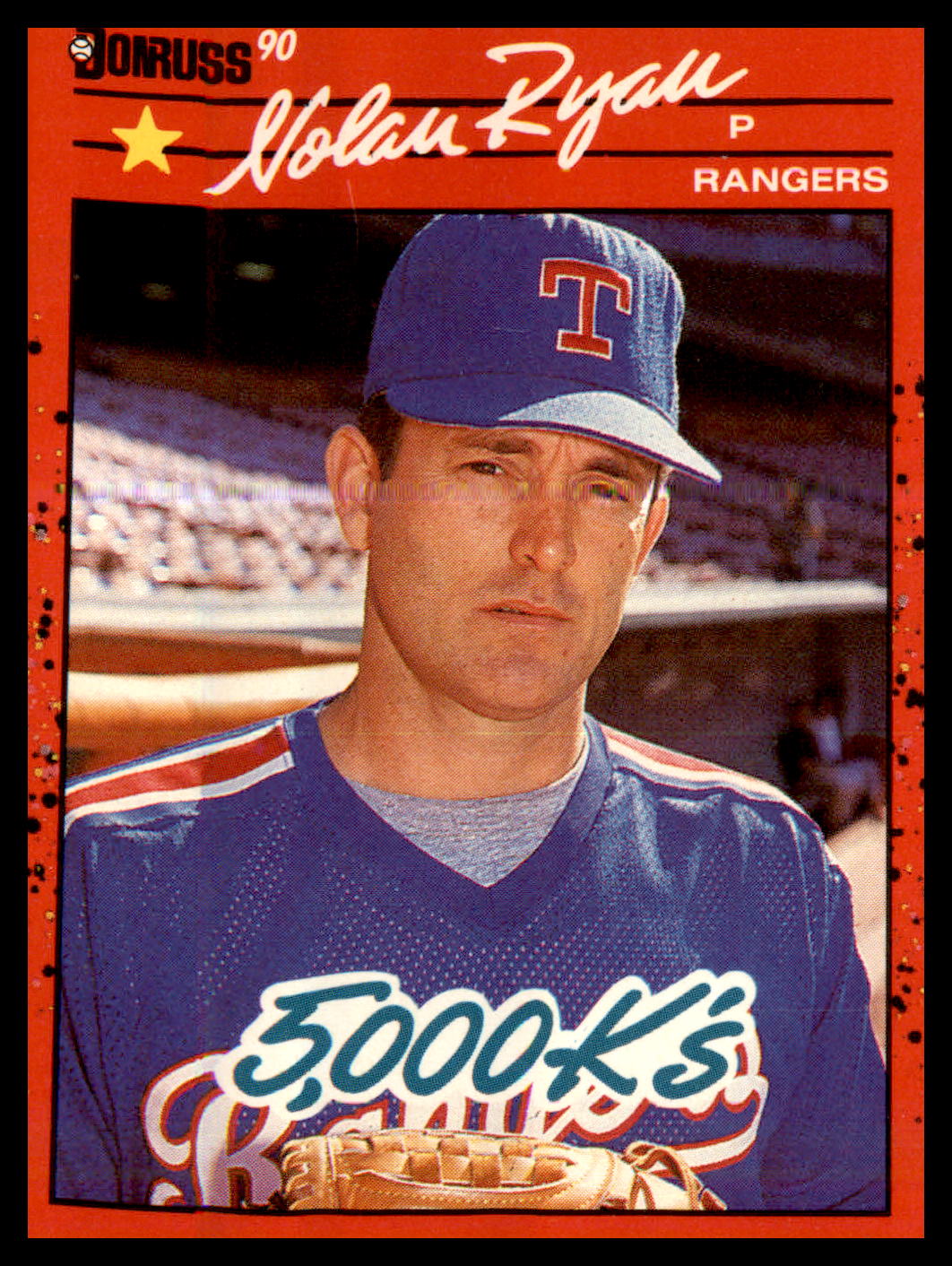 1990 Donruss #659 Nolan Ryan 5000K