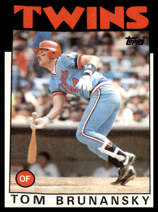 1986 Topps #565 Tom Brunansky