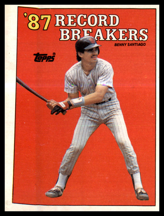 1988 Topps #7 Benny Santiago