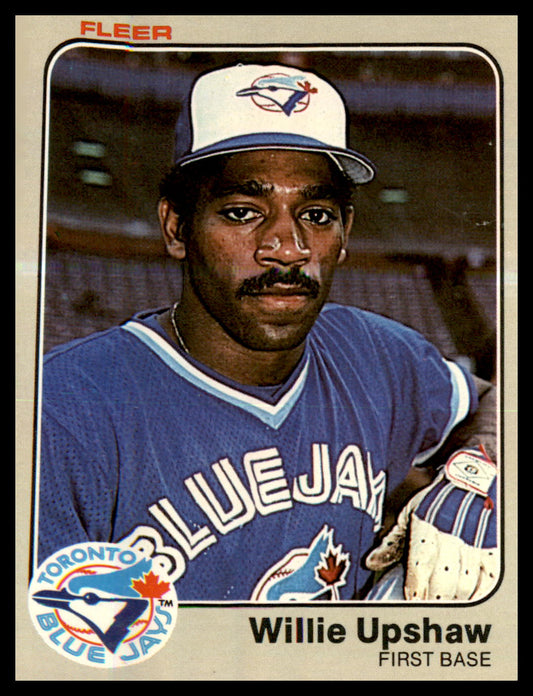 1983 Fleer #442 Willie Upshaw
