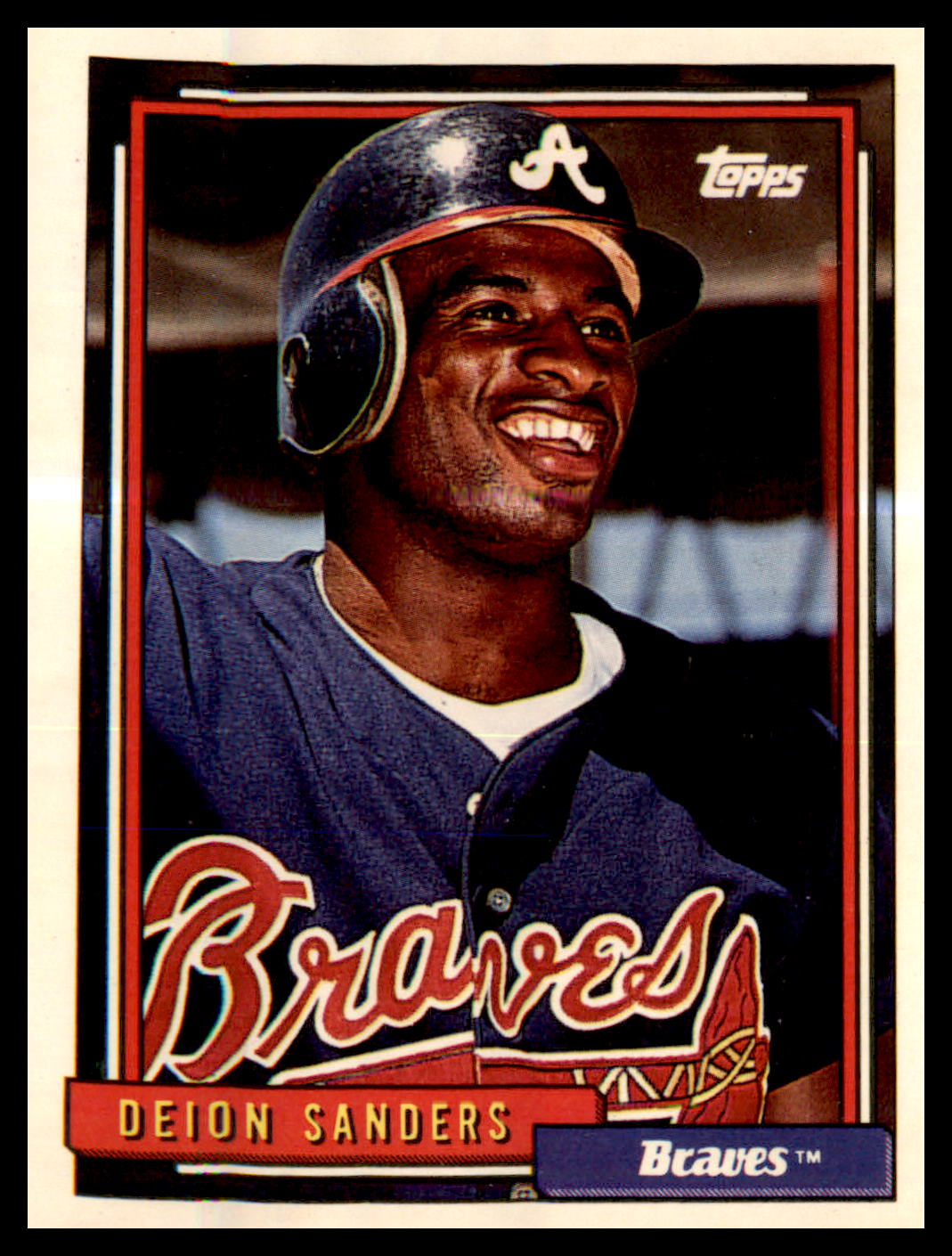 1992 Topps #645 Deion Sanders