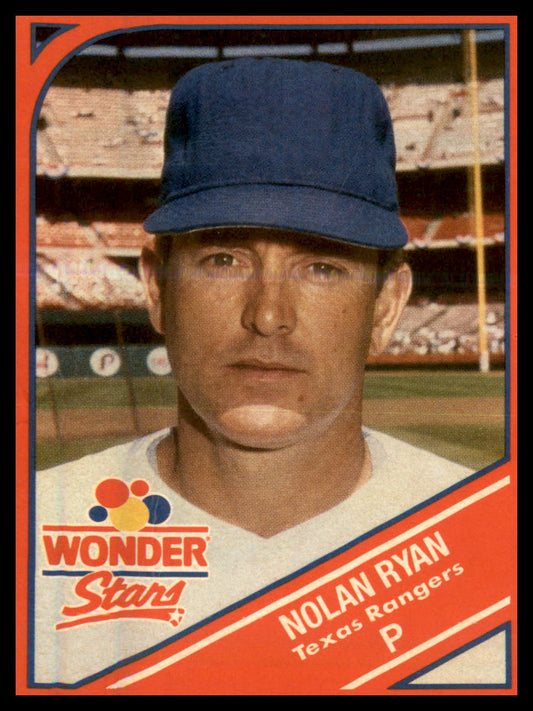 1990 Wonder Bread Stars #16 Nolan Ryan