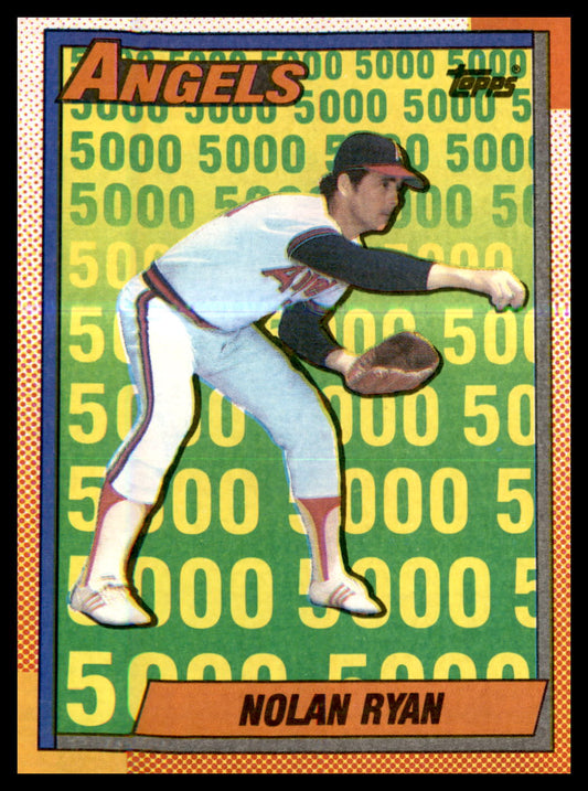 1990 Topps #3 Nolan Ryan