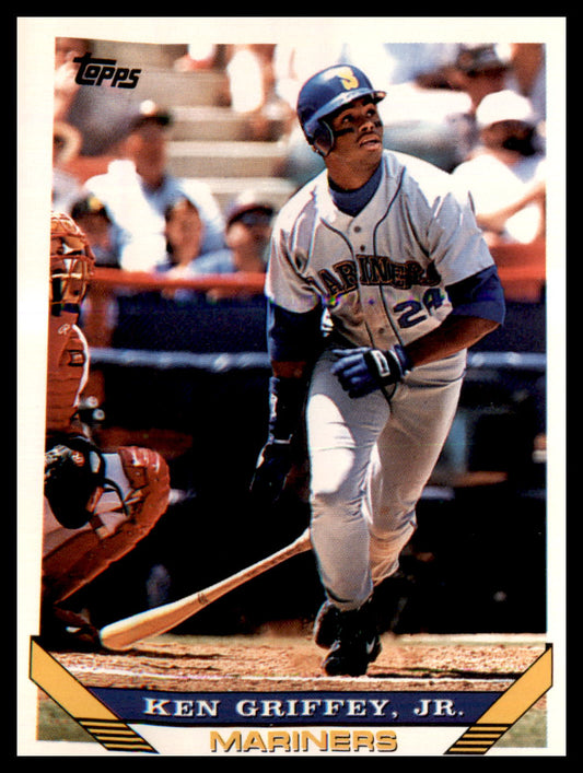 1992 Topps 1993 Topps Pre-Production Samples #179 Ken Griffey, Jr.