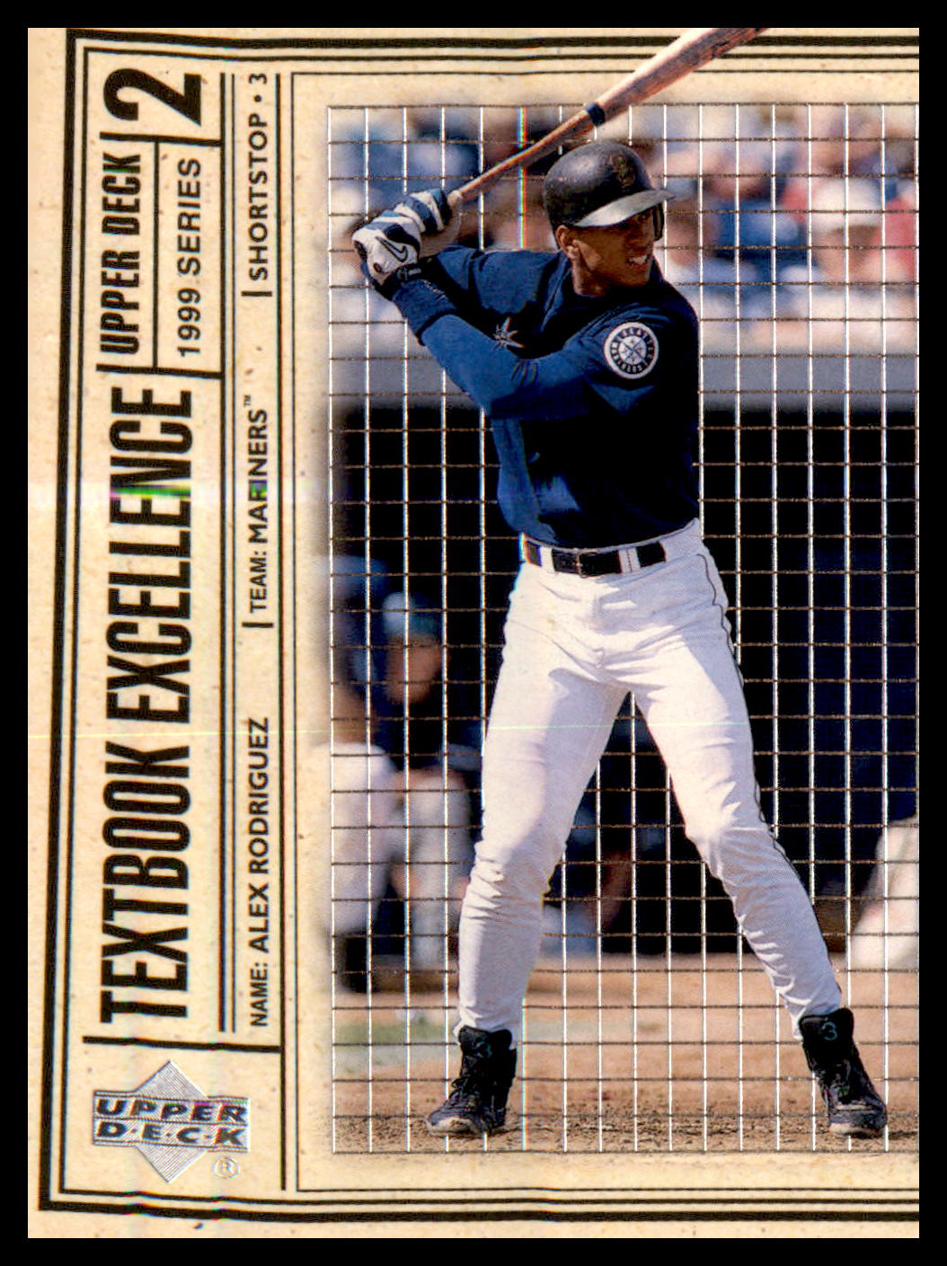 1999 Upper Deck Textbook Excellence #T26 Alex Rodriguez