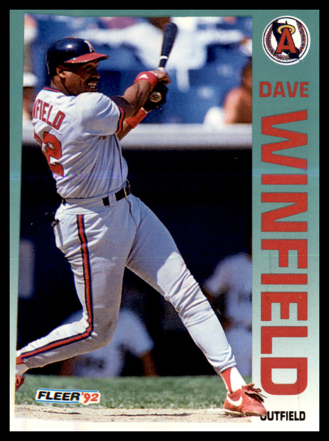 1992 Fleer #72 Dave Winfield
