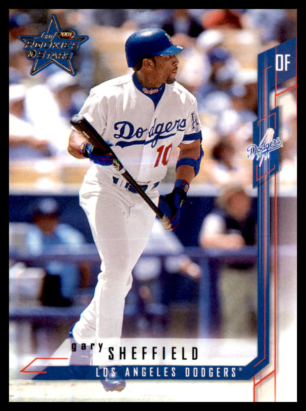 2001 Leaf Rookies & Stars #43 Gary Sheffield