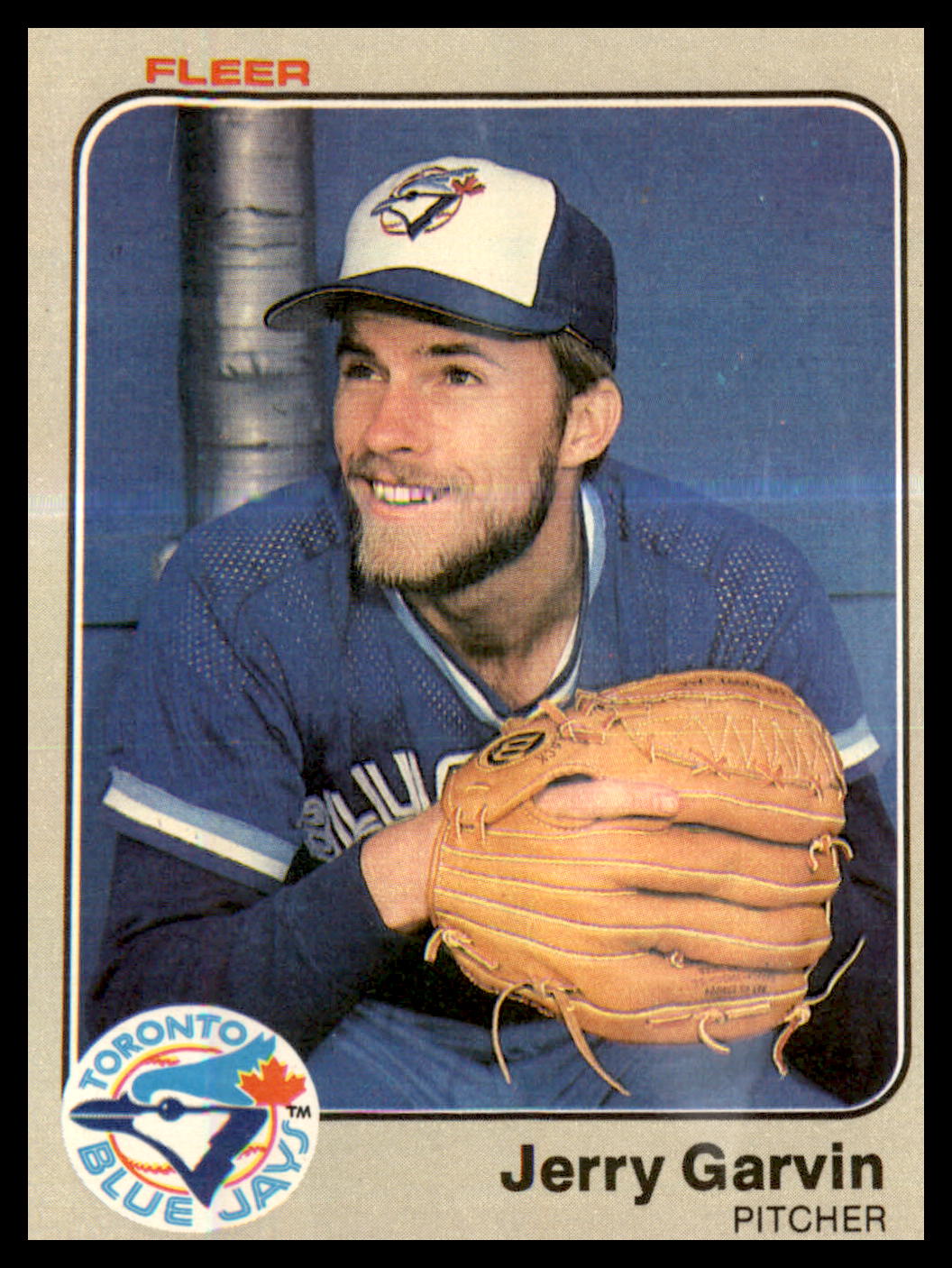 1983 Fleer #428 Jerry Garvin