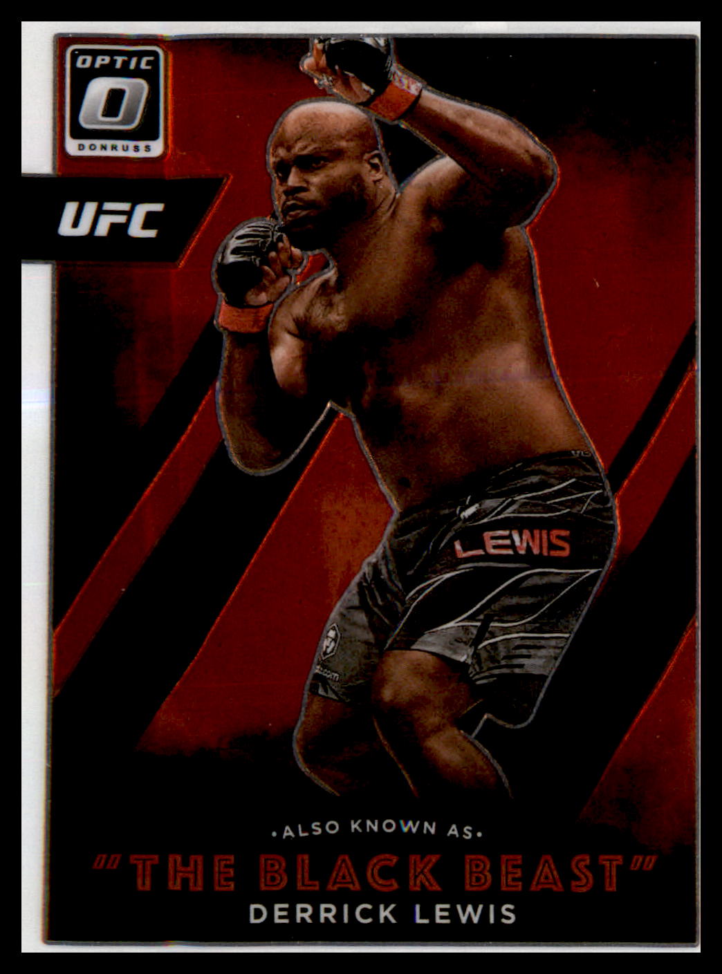 2022 Donruss Optic UFC Also Known As #16 Derrick Lewis