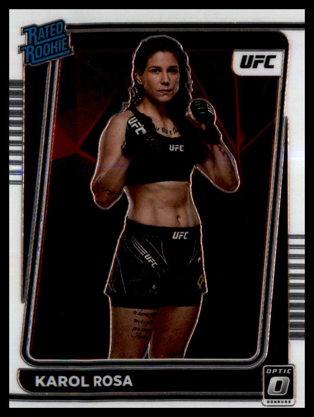 2022 Donruss Optic UFC #102 Karol Rosa RC RC