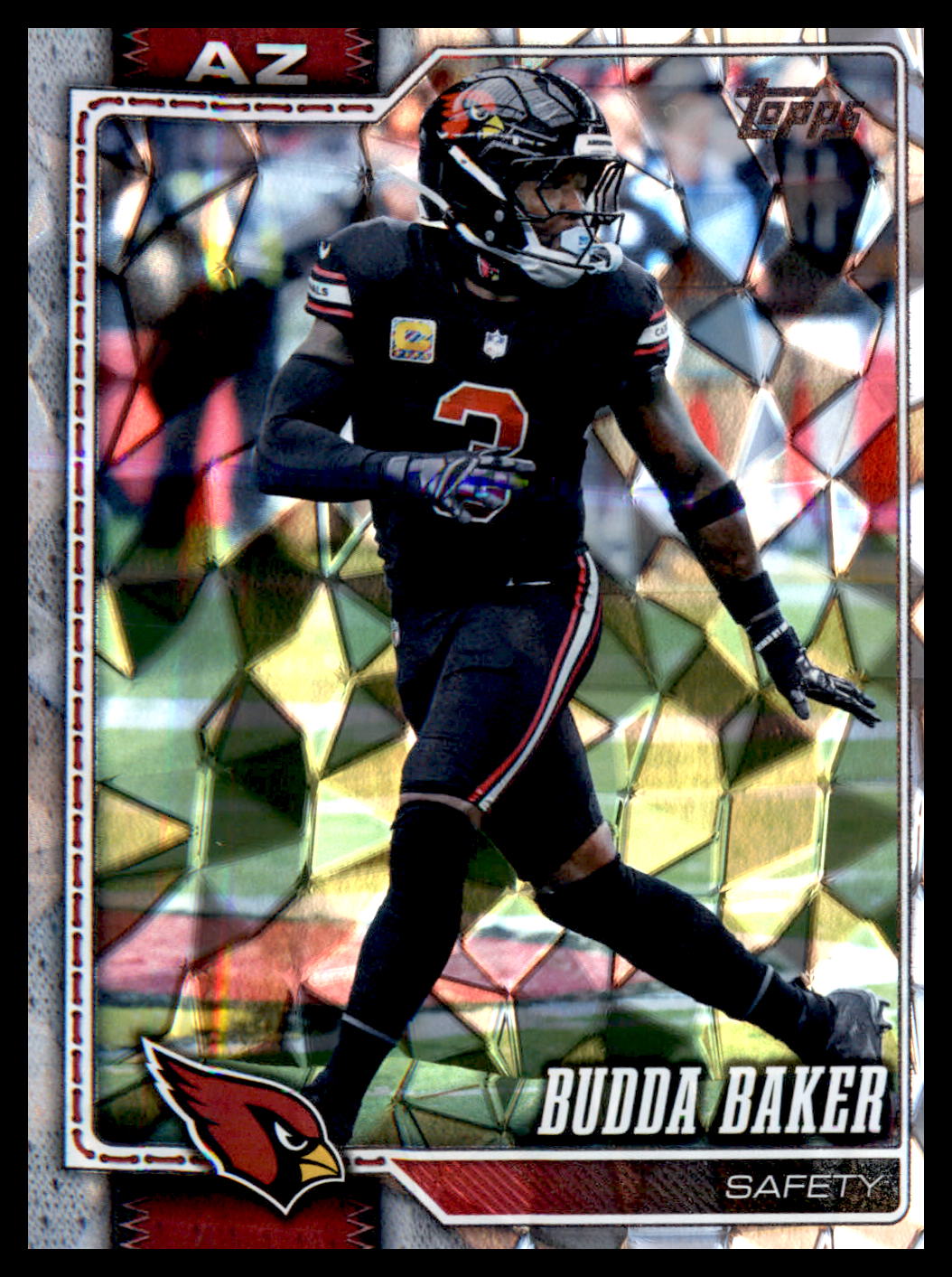 2026 Topps Flagship Diamante Foil #201 Budda Baker