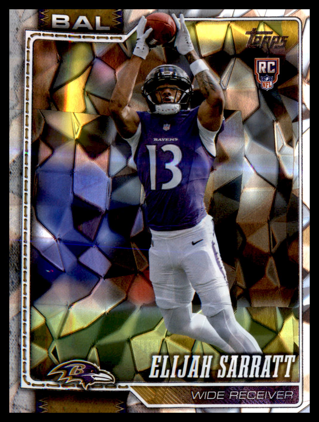2026 Topps Flagship Diamante Foil #329 Elijah Sarratt