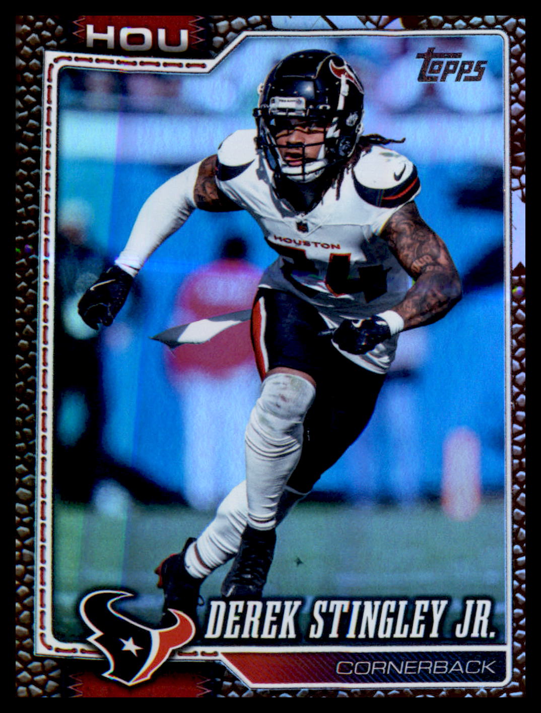 2026 Topps Flagship Holo Football #81 Derek Stingley Jr.