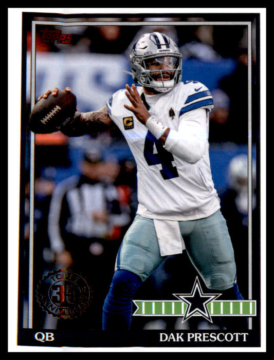 2026 Topps Flagship 1991 Topps Football #91TF-28 Dak Prescott